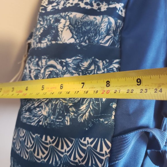 JANSPORT Backpack pattern blue white solid color back shoulder straps bags - Picture 13 of 14